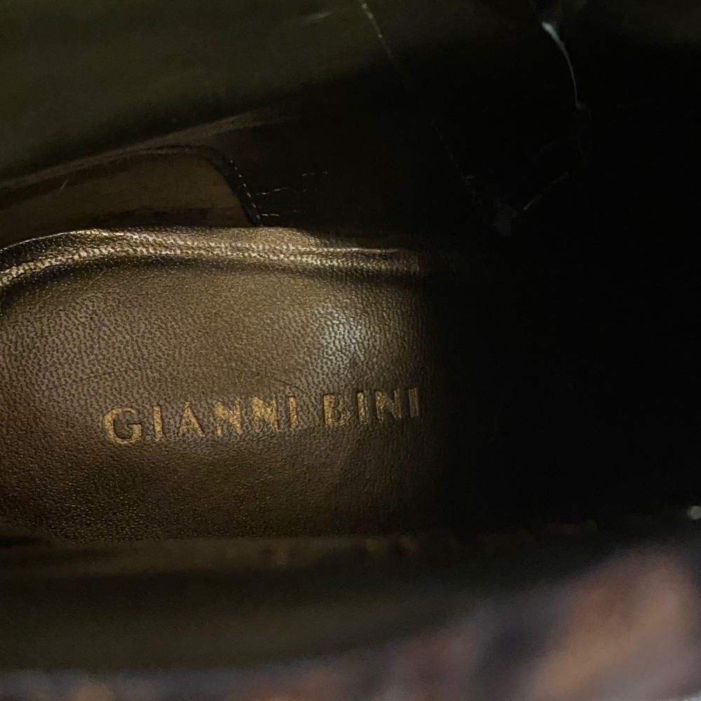 Giani Bini Dark Brown Heeled Boots - Picture 7 of 9
